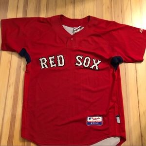 Men's Majestic Brand Red Sox Jersey